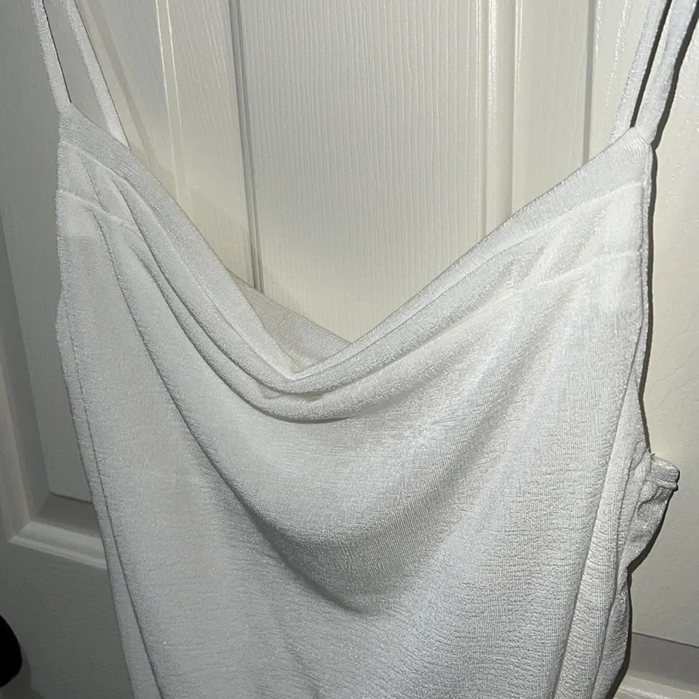 White Shimmery/Soft Dress - Picture 5 of 9